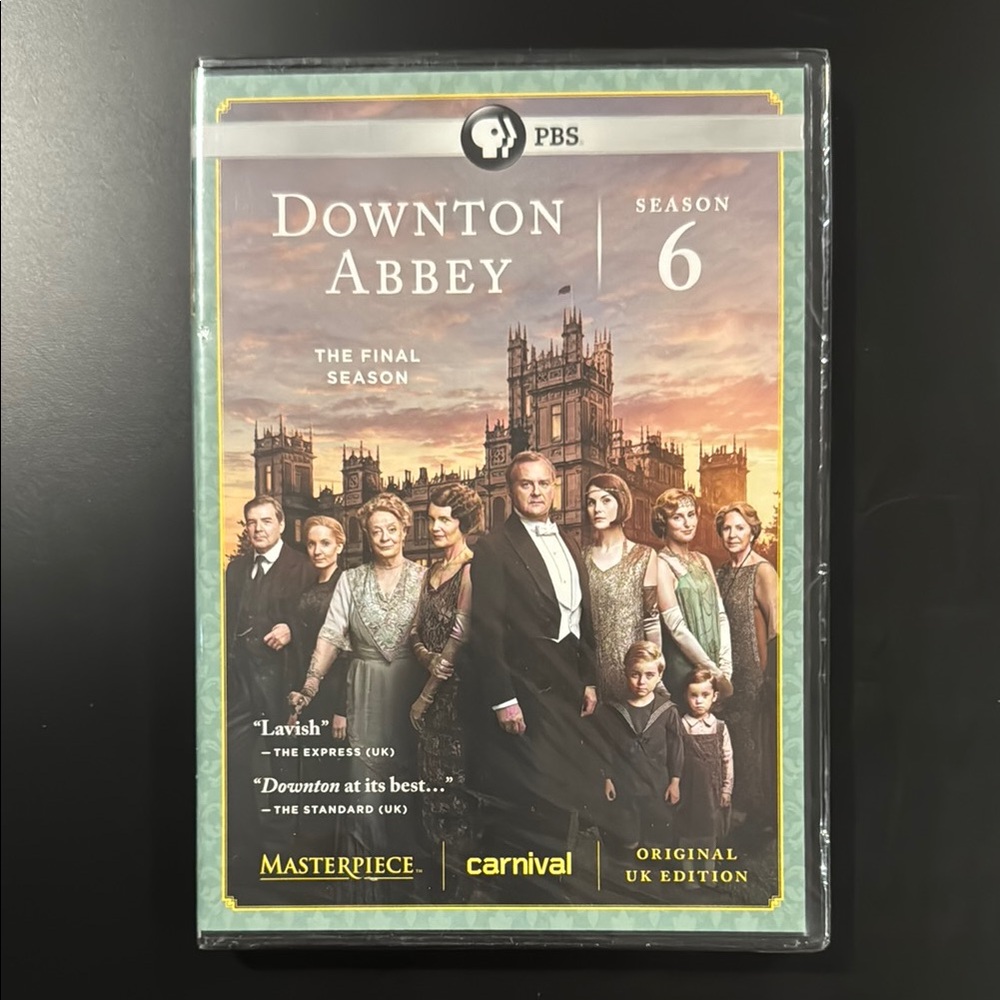NEW: Downton Abbey: Season 6 (The Final Season) - DVD Set